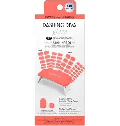 Dashing Diva Glaze Semi-Cured Gel Mani/Pedi Kit