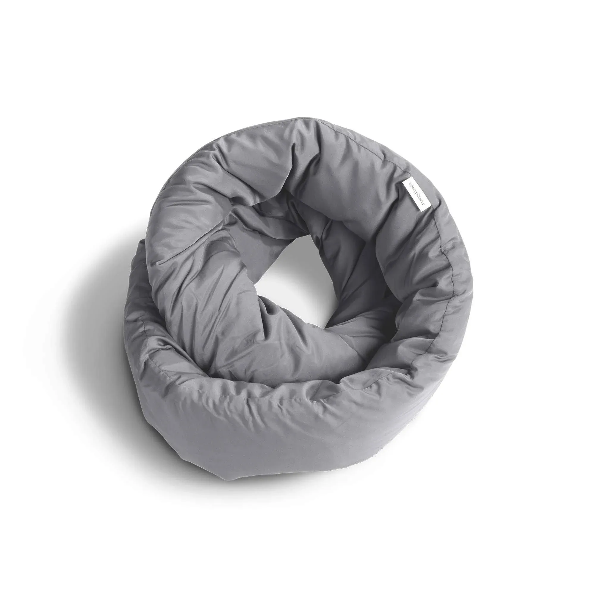 Huzi Infinity Pillow - Travel Neck Pillow - Versatile Soft 360 Support Scarf ...