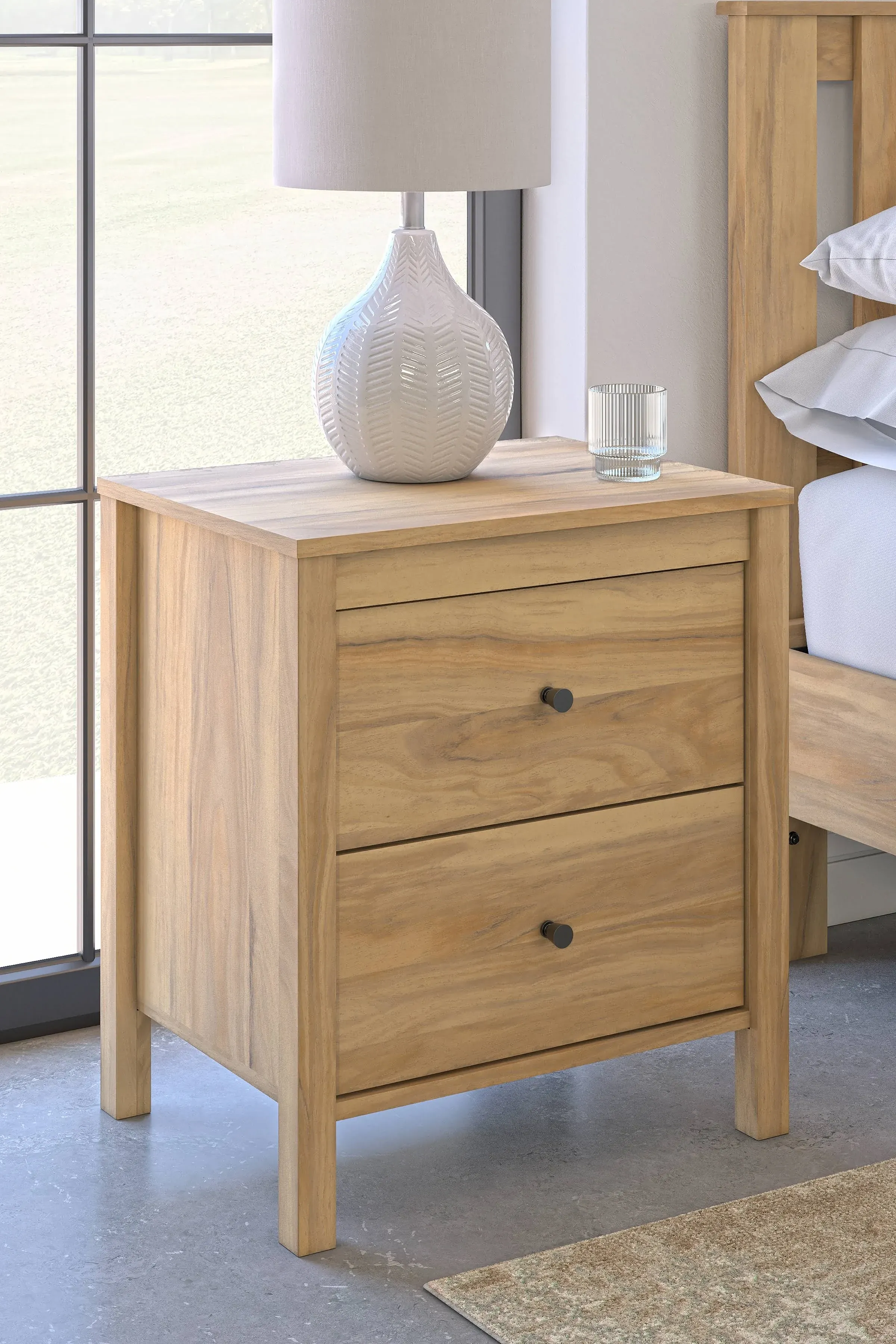 Signature Design by Ashley Bermacy 2-Drawer Nightstand EB1760-292