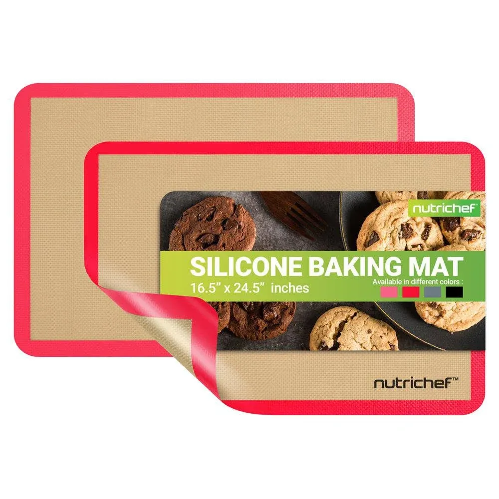 NutriChef Silicone Baking Mats