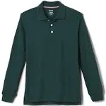 Long Sleeve Pique Polo