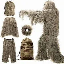 MOPhoto 5 in 1 Ghillie Suit