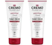 Cremo Barber Grade Silver Water & Birch Shave Cream