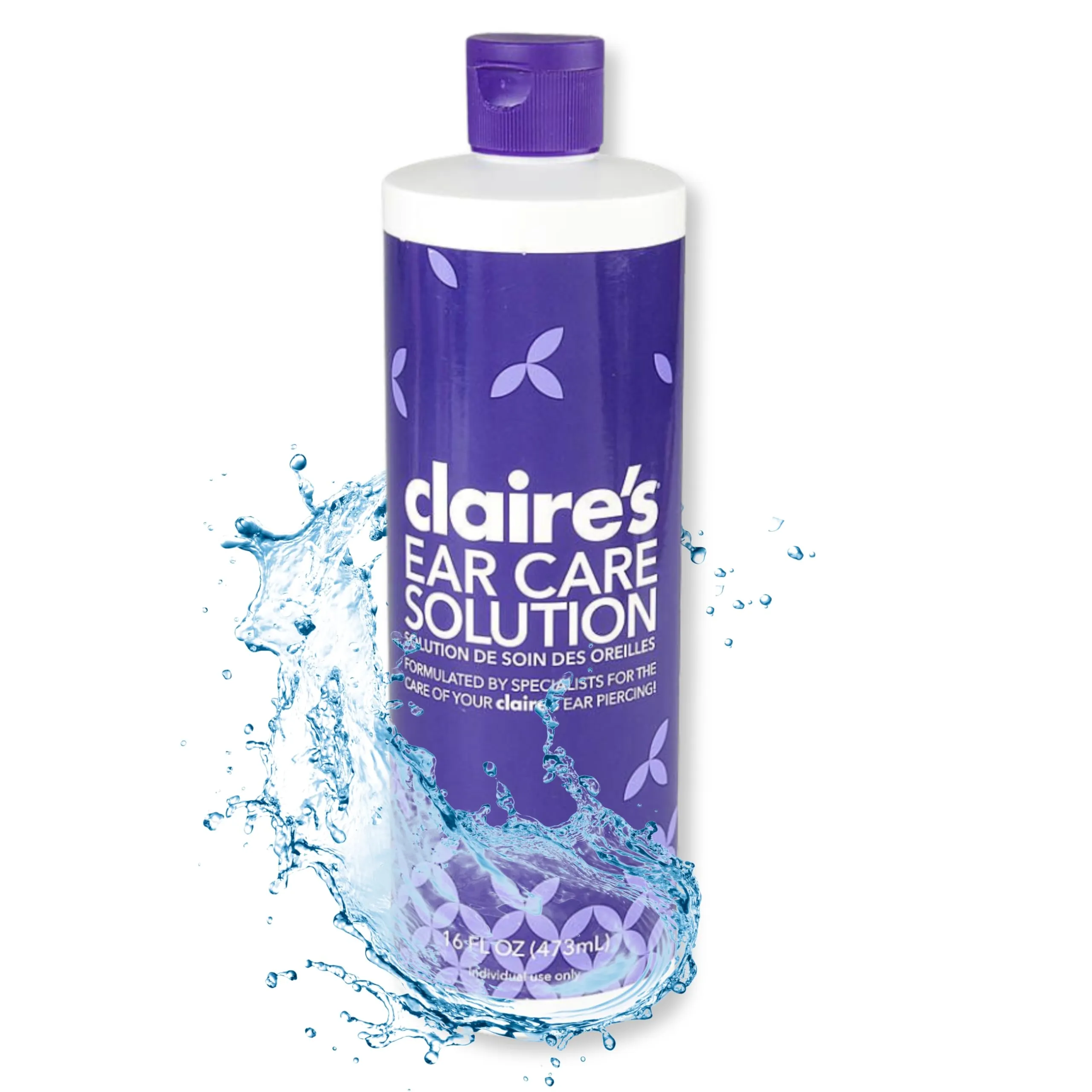 claire&#039;s Ear Care Solution for Piercings 16 fl. oz. H4