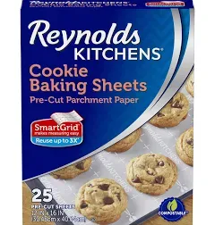 Reynolds Kitchens Cookie Baking Sheets Parchment Paper