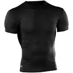 Under Armour Tactical Heatgear Compression Short Sleeve T-Shirt,Black