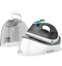 Steamfast Portable Cordless Steam Iron with Carrying Case, White