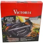 Victoria Cast Iron Tortilla Press