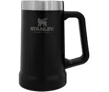 Stanley 10-02874-030 The Big Grip Beer Stein Matte Black 24OZ / .7L