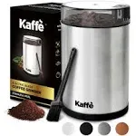 Kaffe Electric Coffee Grinder with Cleaning Brush