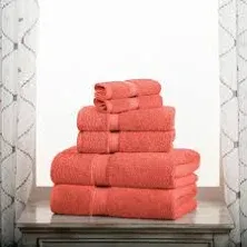 Superior Ultra Soft Cotton Solid 8-Piece Towel Set