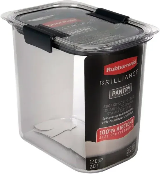 Rubbermaid Brilliance Pantry Airtight Food Storage Container