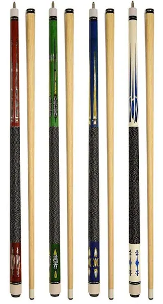 Set of 4 Pool Cues