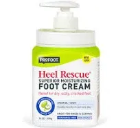 Profoot Heel Rescue Foot Cream 16 Ounce Bottle, 2 Pack, for Cracked, Calloused o