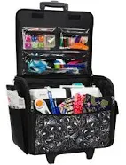 Everything Mary Rolling Sewing Machine Storage and Transport Tote