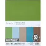 Recollections Cardstock Paper, Earth Colors 8 1/2 x 11