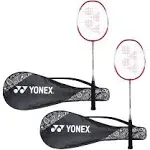 YONEX ZR 100 Light Aluminium Badminton Racquet with Full Cover (Blue/Blue) Set