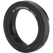 T-Ring for Canon EOS DSLR and SLR Camera Bodies to Provide Secure Contact