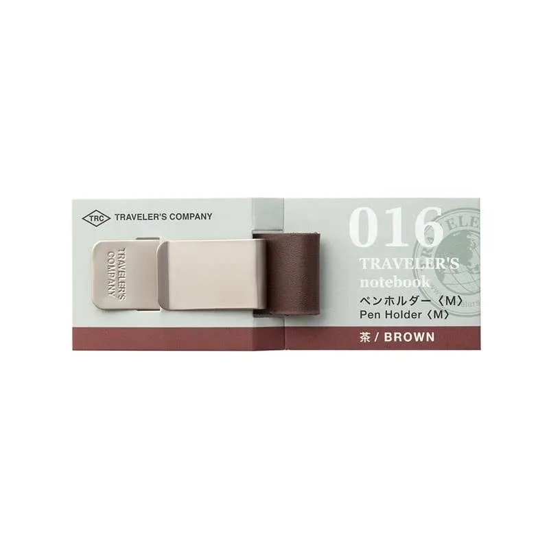 Midori Traveler&#039;s notebook Pen holder, Brown 016 Braun