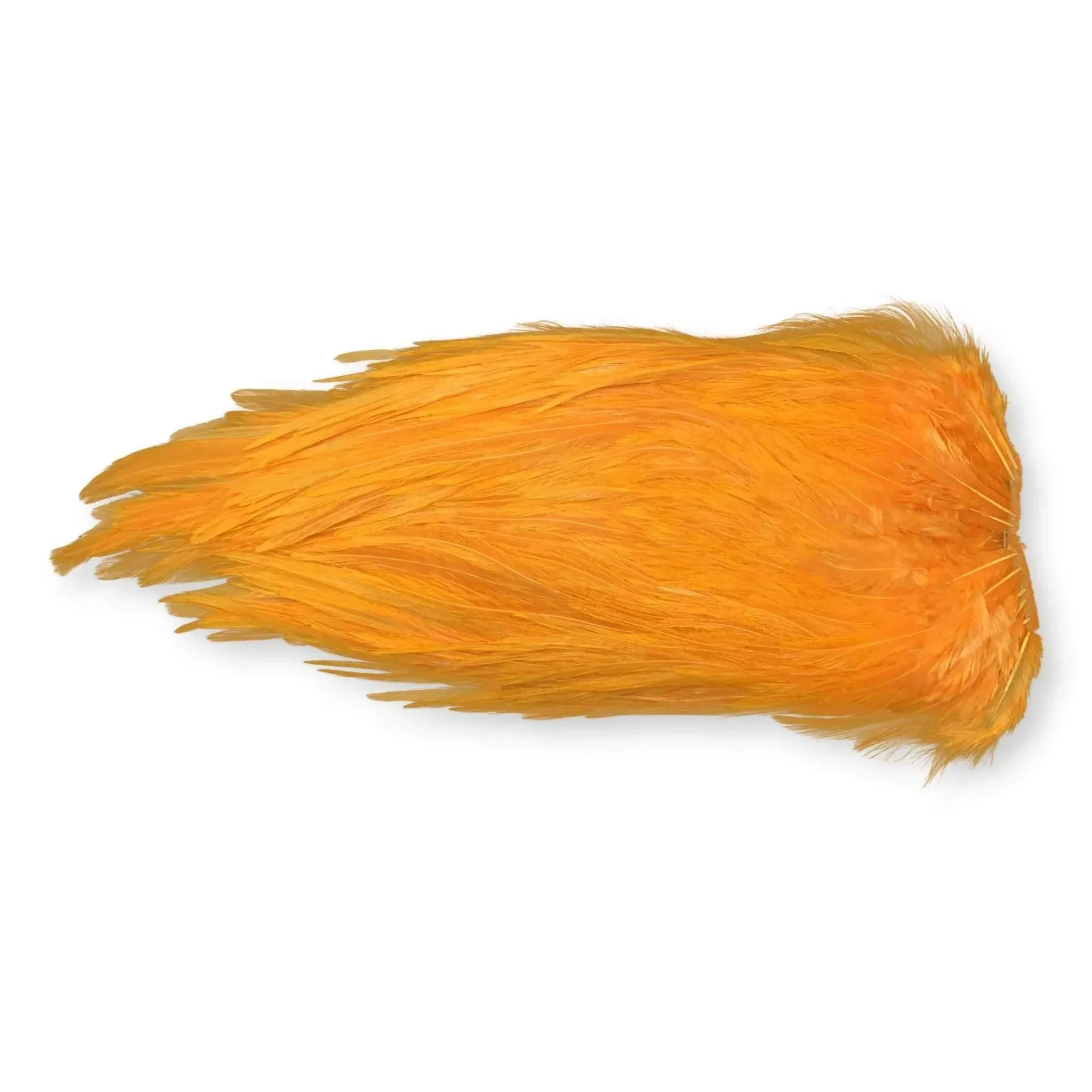 Hareline UV2 Flat Wing SaddlesPastel Orange