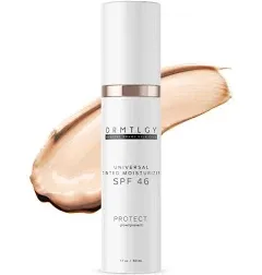 DRMTLGY Anti-Aging Tinted Moisturizer with SPF 46. Universal Tint. All-In-One L