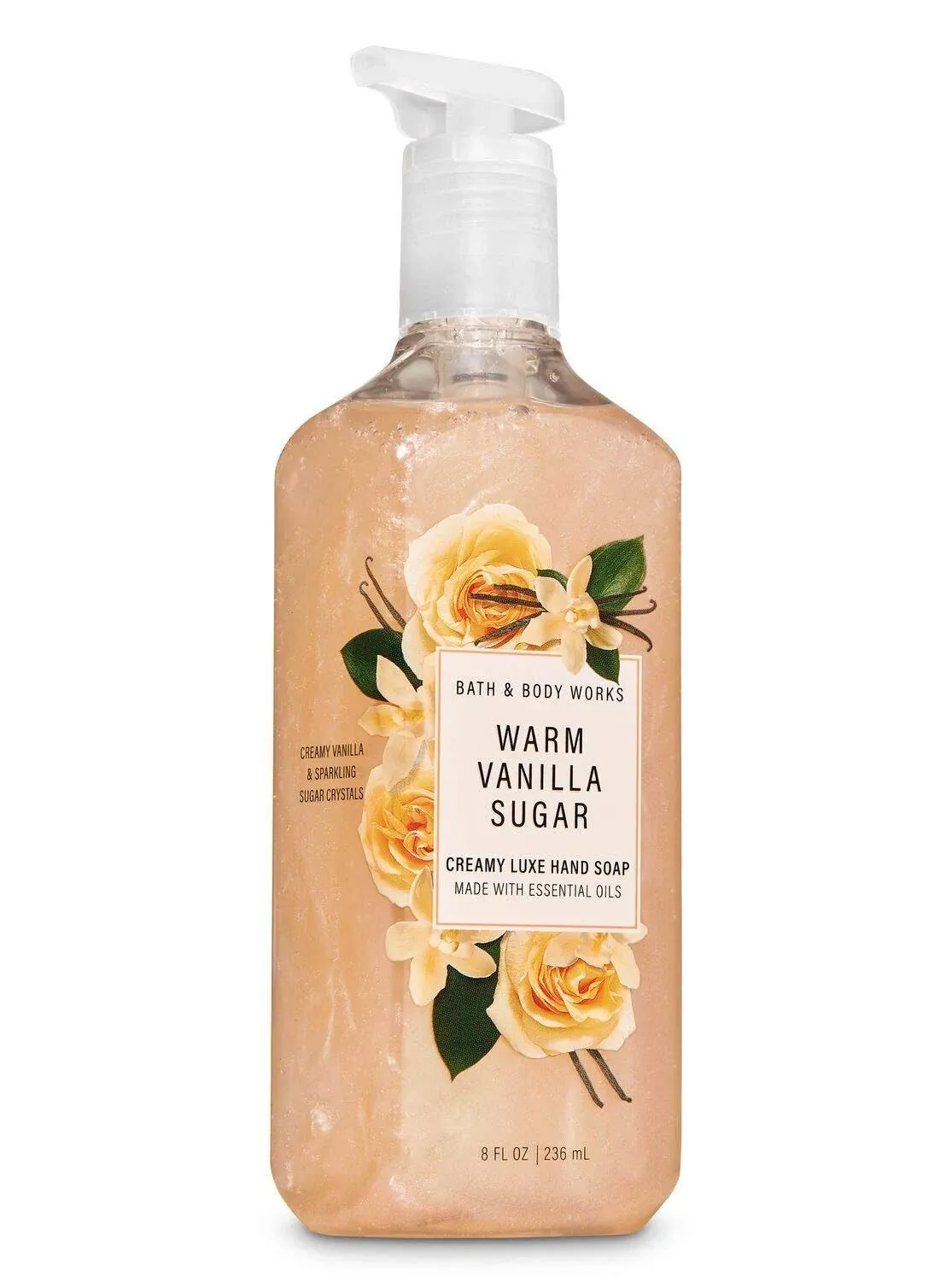 Bath &amp; Body Works &#039;Warm Vanilla Sugar&#039; Creamy Luxe Hand Soap  8 fl.oz.