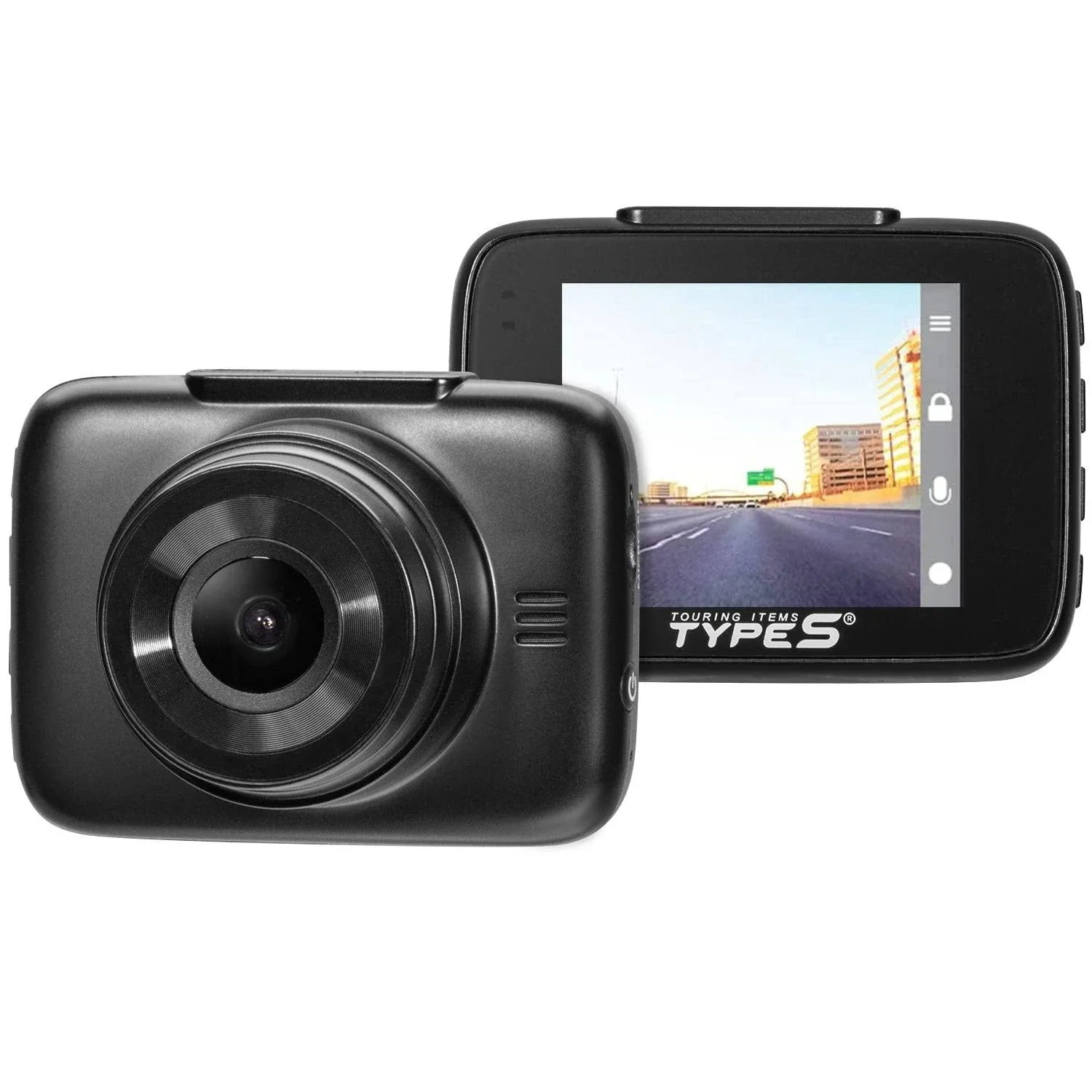 TYPE S S1 HD 720P Compact Dashcam (Universal; Some Adaptation May Be Required)