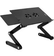 Mount-It! MI-7211 Portable Adjustable Aluminum Laptop Tray