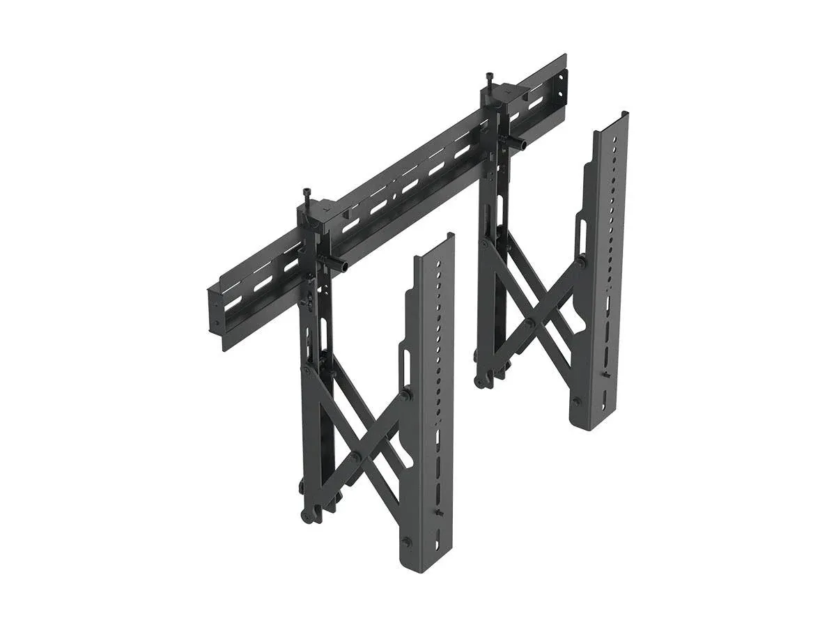 Monoprice TV Wall Mount Bracket | Specialty Menu Board, with Push-to-Pop-Out, Max Weight 99lbs, Extension Range of 2.4in to 8in,VESA Patterns Up to 600x400 Security Brackets - Entegrade Series,Black