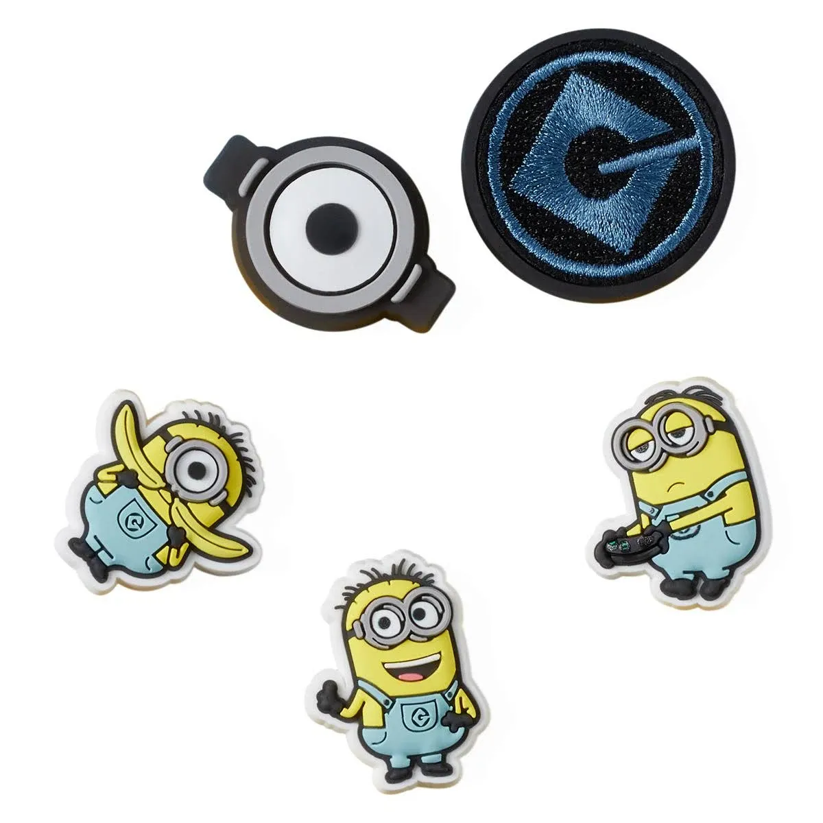 Crocs Kids' Despicable Me Minions Jibbitz 5-Pack Shoe Charms