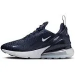 Boys' Nike Air Max 270 Shoes Big 4 Obsidian/Cobalt Bliss/White