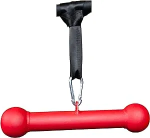 Body-Solid Tools Dog Bone Grip - Strength Training Equipment for Home Gym, Pull-Ups, Farmers Walks, Dumbbells, Kettlebells, Ideal for Grip and Forearm Strengthener, Non-Slip Matte Finish