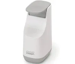 Joseph Joseph 70512 Slim Compact Soap Dispenser with Non-Drip Nozzle, Gray