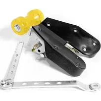 Drotto XD375Z Catch-N-Release Boat Latch with Bow Roller - Zinc