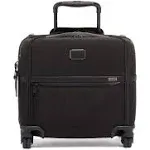 TUMI - Alpha Compact 4 Wheeled Brief - Laptop Bag for Commuting & Travel - Rolling Briefcase & Computer Bag - Use as Carry On