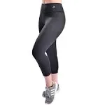 CompressionZ Compression Capri Leggings for Women - Yoga Capris, Running Tights, Gym Pants