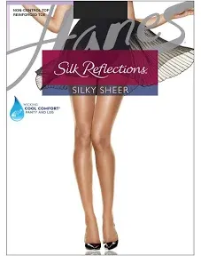 Vtg Hanes SILK Reflections Style 717 Size AB Barely There