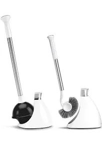 simplehuman Toilet Plunger and Brush Set