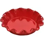 Emile Henry Le Grande Burgundy Pie Dish