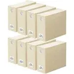 SpaceAid 8-Pack Bed Sheet Organizers and Storage Foldable Sheet Organizers for a Linen Closet