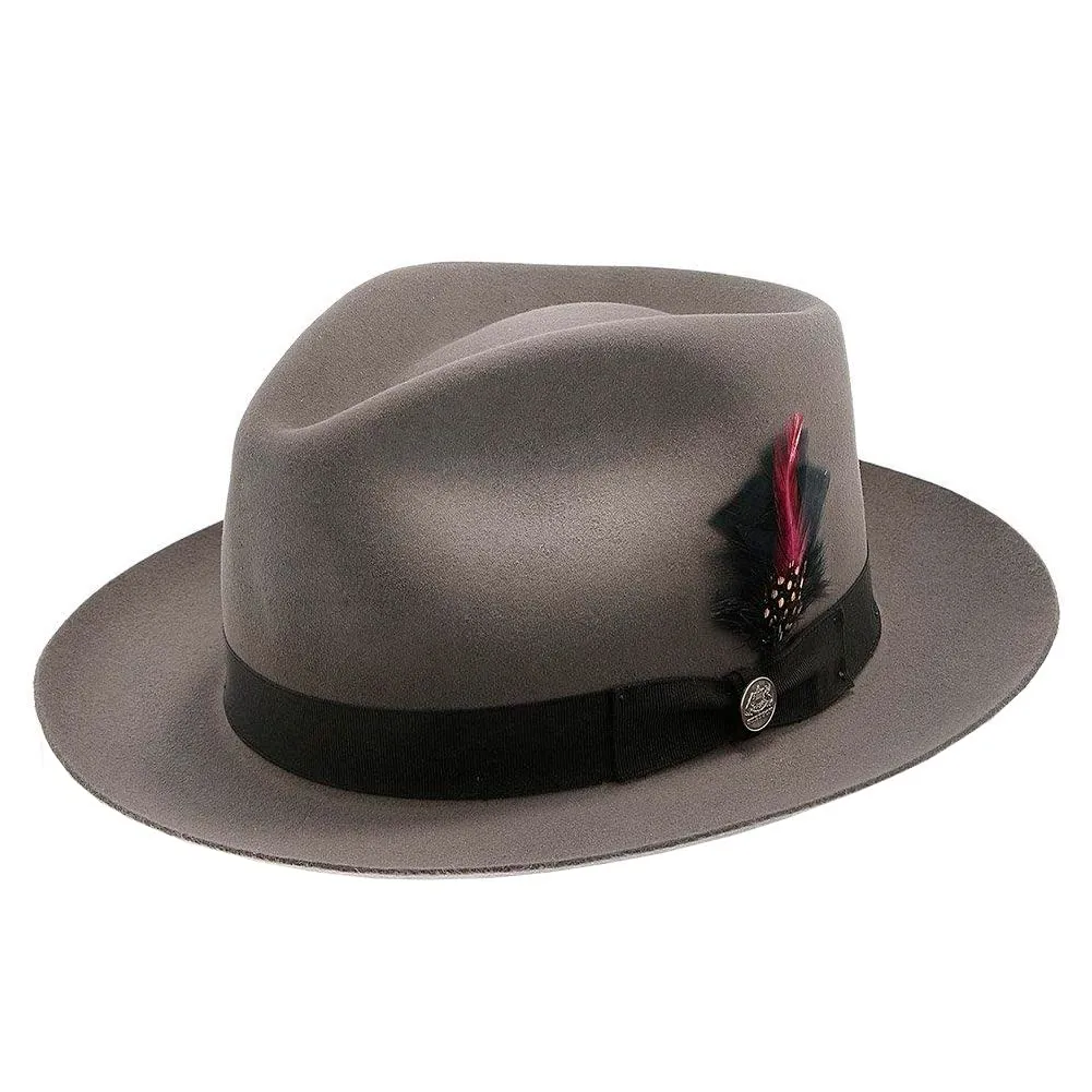 Chatham Stetson Felt Fedora Hat Men's