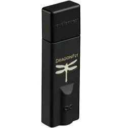 AudioQuest DragonFly Black v1.5 USB Digital-to-Ana<wbr/>log Converter (w/ Adapter)