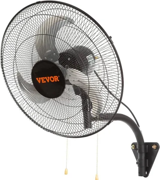 Wall Mount Fan 20 in. 3-speed High Velocity Max. 4650 CFM Industrial