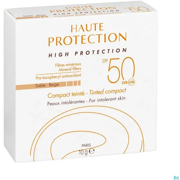 Avene High Protection Tinted Compact SPF 50