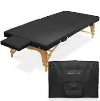 OPEN BOX - Portable Physical Therapy Stretching Treatment Massage Table