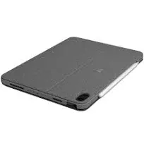 Logitech Combo Touch Keyboard Case for iPad Air in Midnight Black