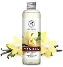 Vanilla Diffuser Refill w/Natural Essential Vanilla Oil 17 Fl Oz - Intensive - 