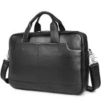 Augus Leather Laptop Briefcase