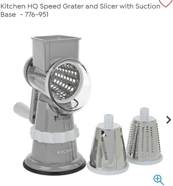 Kitchen HQ Speed Grater and Slicer