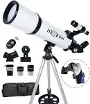 Telescope 80mm Aperture 600mm Astronomical Portable Refracting Telescope